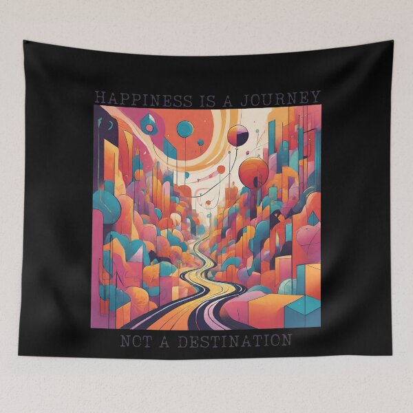 Item preview, Colorful Journey Joyful Exploration Art designed and sold by ChicTrendz.