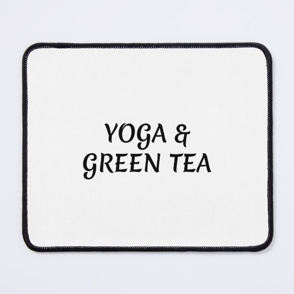 Item preview, Yoga and Green Tea designed and sold by Inspirationmotivation.