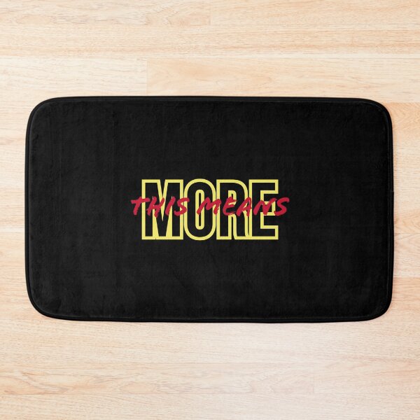 Item preview, This means more - Red on Gold designed and sold by happy-capy.