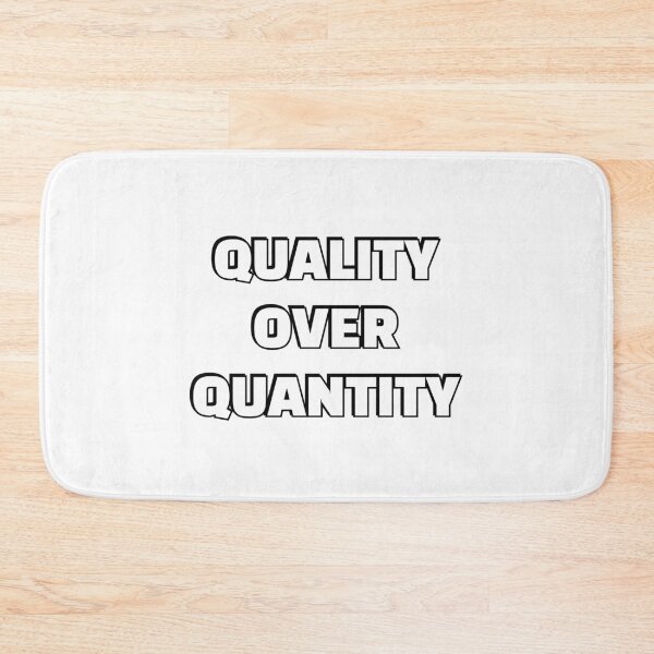 Item preview, Quality Over Quantity designed and sold by Inspirationmotivation.