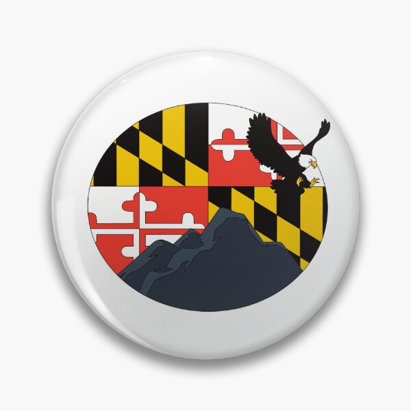 Item preview, Maryland Flag - Bald Eagle designed and sold by inhelensivy.