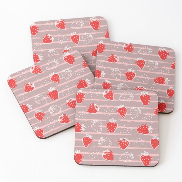 Item preview, Strawberry Fruit Pattern designed and sold by SvitVarfStore.