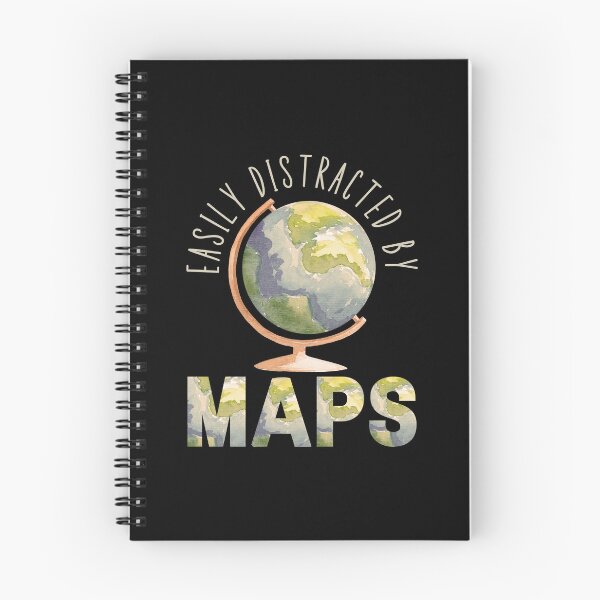 Item preview, Easily Distracted By Maps designed and sold by Suzielie.