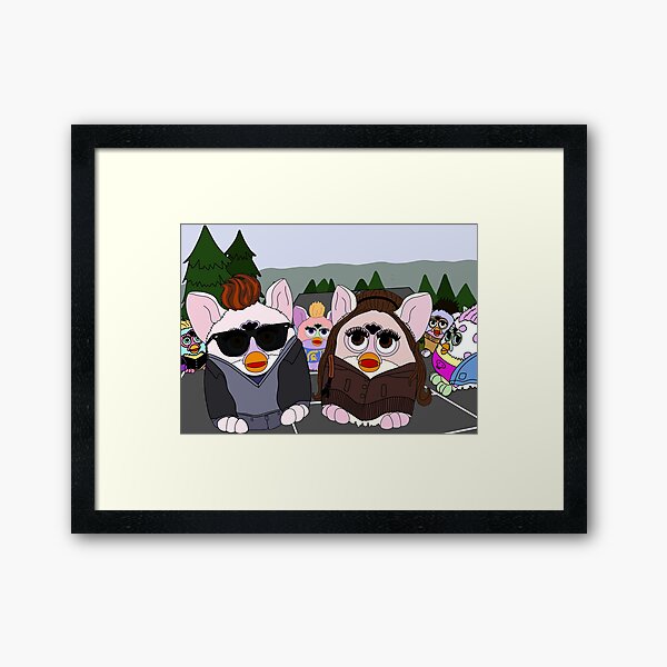 Item preview, Twilight Furby Bella & Edward Cullen Sunglasses Arriving at School designed and sold by PobertRattinson.
