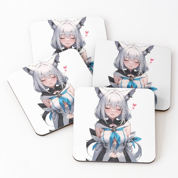 Item preview, Shirakami Fubuki #3 - Hololive Virtual Youtuber Fanart designed and sold by iloveanimechibi.