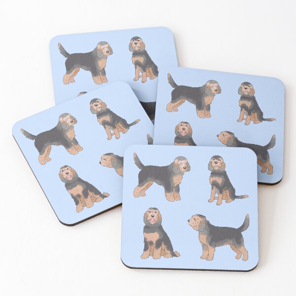 Item preview, Cute otterhound dog pack designed and sold by Yaragold.