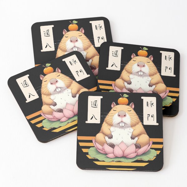 Item preview, Leader of Capybara Cult  designed and sold by LiuBaoBao.