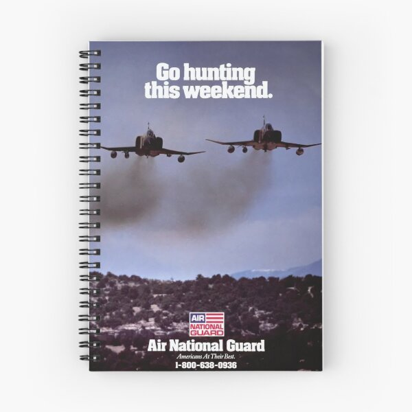 Item preview, "Go Hunting This Weekend" Air National Guard - Retro Style Military Poster Replica designed and sold by Turn-N-Burn.