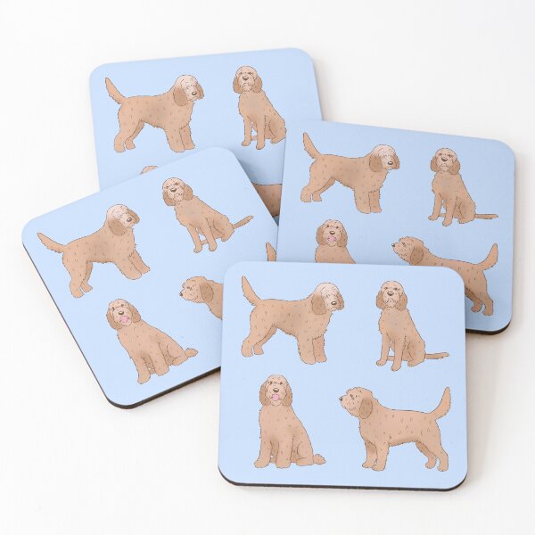 Item preview, Cute otterhound dog pack designed and sold by Yaragold.