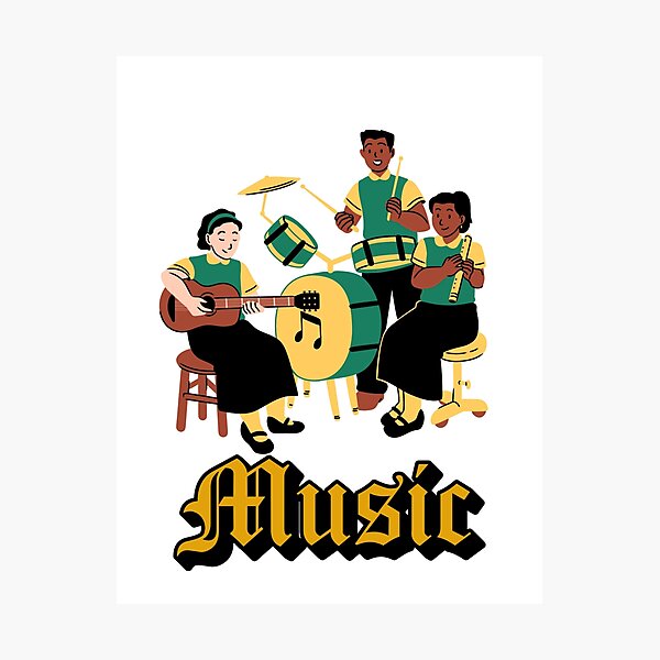 Item preview, Exploring the Intersection of Music and Design designed and sold by ColorSplash123.
