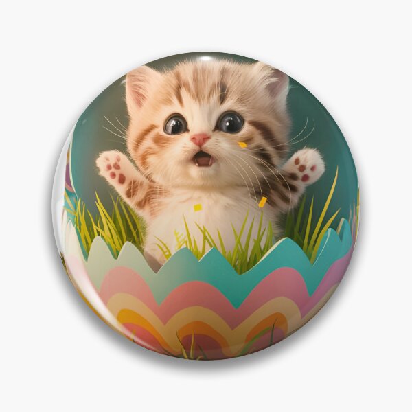 Item preview, Easter Kitty designed and sold by CorvegaDesigns.