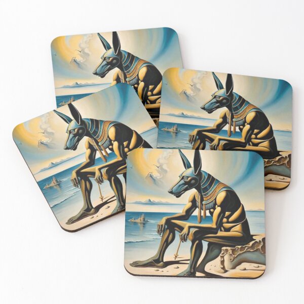 Item preview, Anubis rests on the beach designed and sold by George Hutton Hunter.