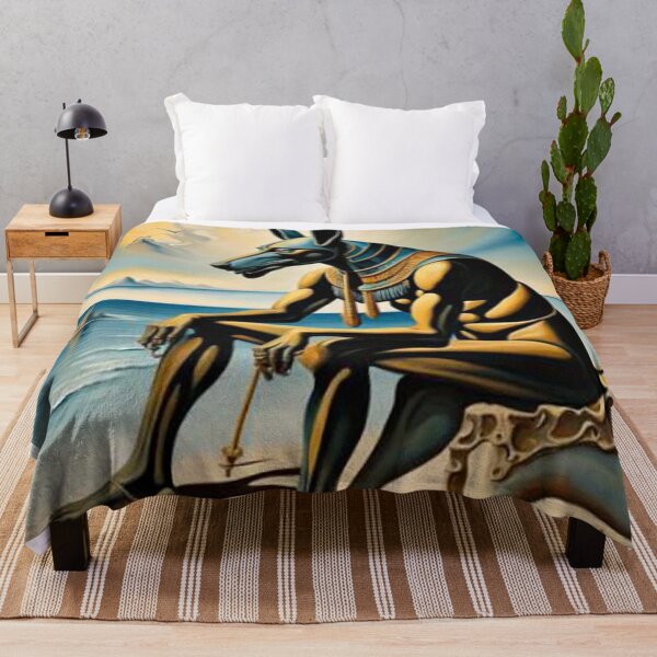 Item preview, Anubis rests on the beach designed and sold by George Hutton Hunter.