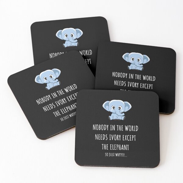 Item preview, Nobody in the world needs the ivory except the elephant! designed and sold by Sreena.