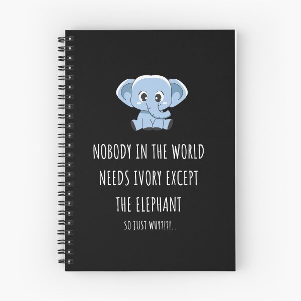 Item preview, Nobody in the world needs the ivory except the elephant! designed and sold by Sreena.