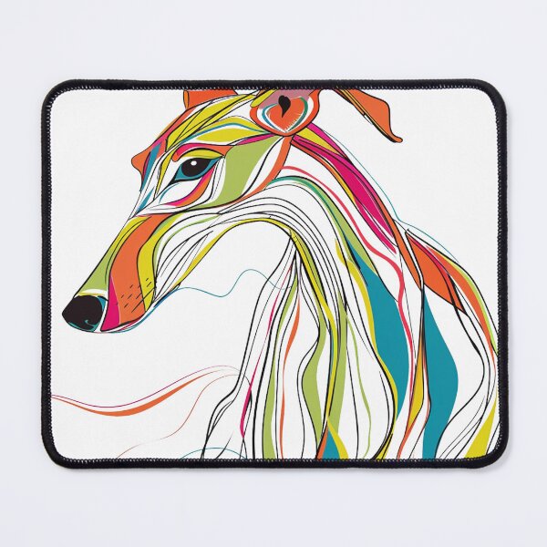 Item preview, Colorful greyhound designed and sold by aghnadarragh.