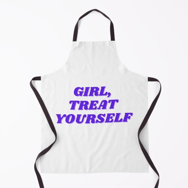 Item preview, Girl treat yourself, purple design designed and sold by ChiWellness Shop.
