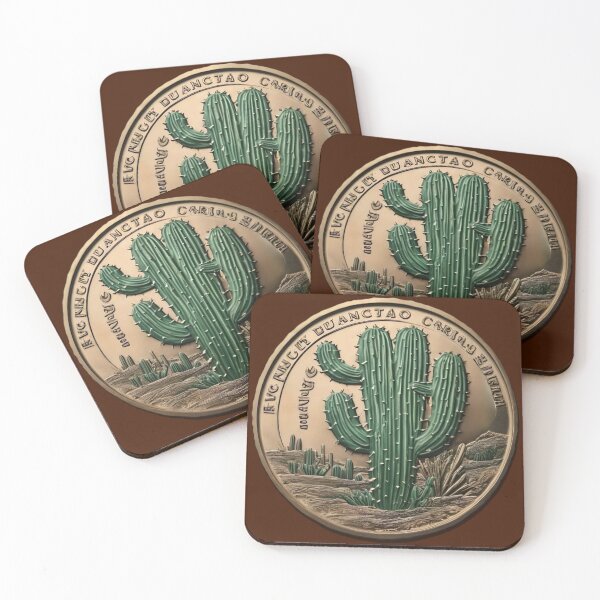 Item preview, CACTUS FANTASY COIN designed and sold by Ciervo Primavera.
