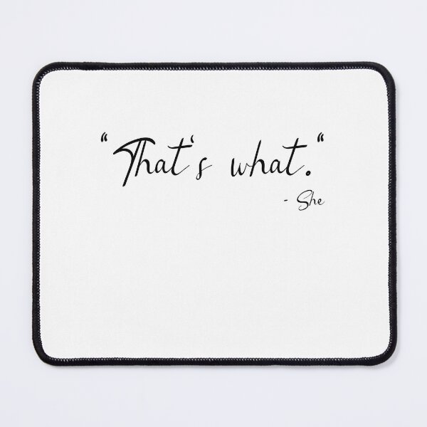 Item preview, "That's Was" - She - Said designed and sold by SRZT.