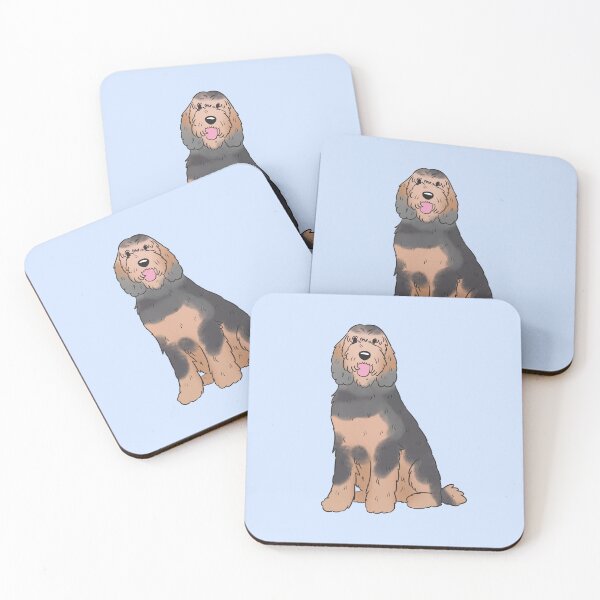 Item preview, Otterhound dog art designed and sold by Yaragold.