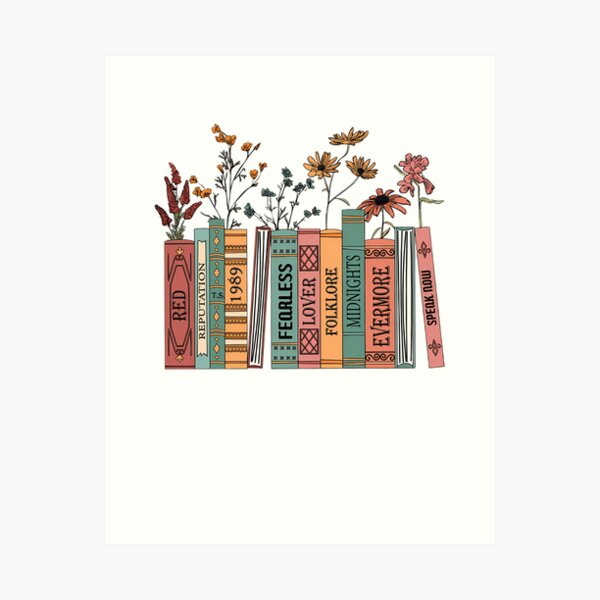 Item preview, Taylor Albums Book Flowers Country Music Lover Swift Swifts designed and sold by Ebonydeal.