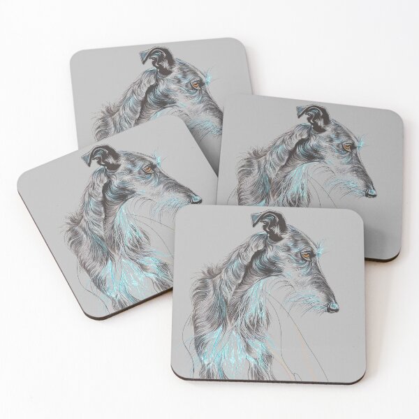 Item preview, A deerhound in a few lines designed and sold by aghnadarragh.