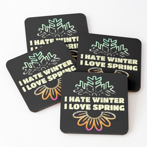 Item preview, I hate winter- I love spring designed and sold by kebello-shop.