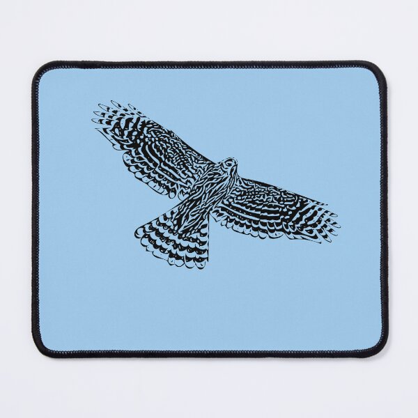 Item preview, American Northern Goshawk Flying Black Design  designed and sold by designsasstultd.