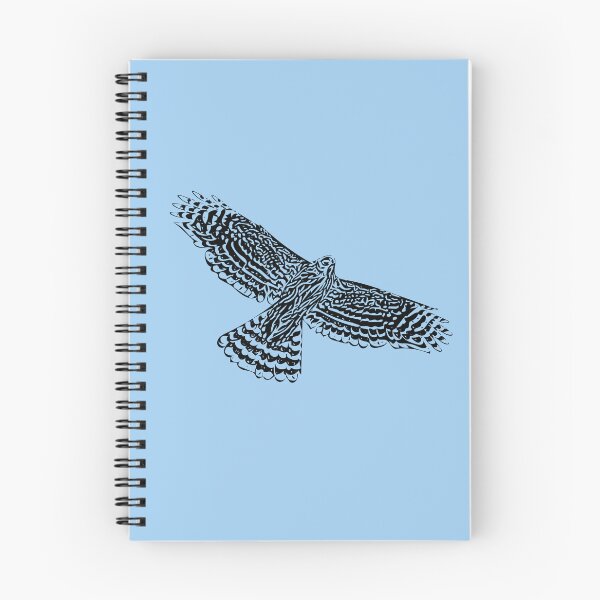 Item preview, American Northern Goshawk Flying Black Design  designed and sold by designsasstultd.