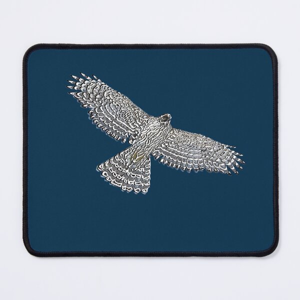 Item preview, American Northern Goshawk Flying White Alternate Design designed and sold by designsasstultd.