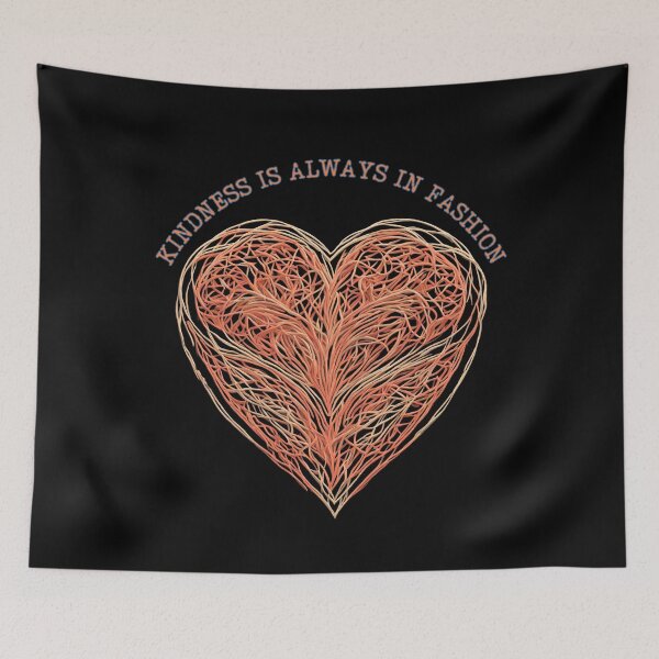 Item preview, Heartfelt Threads Kindness Fashion Statement designed and sold by ChicTrendz.