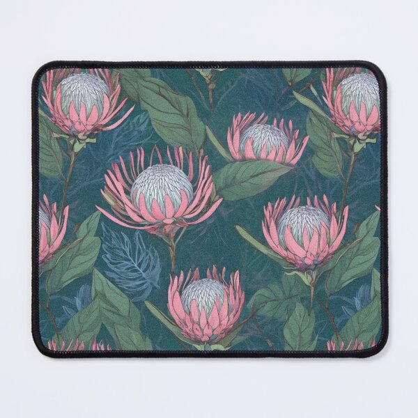 Item preview, Protea Flower Pattern designed and sold by MakitoDesign.