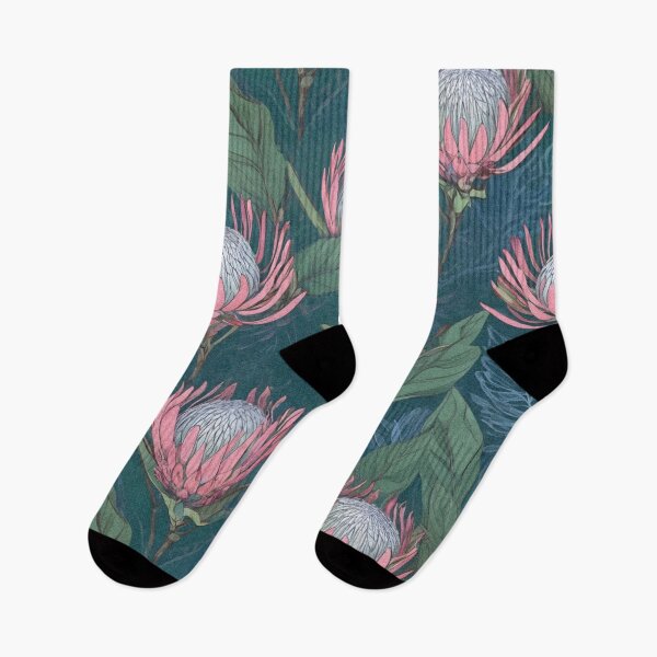 Item preview, Protea Flower Pattern designed and sold by MakitoDesign.