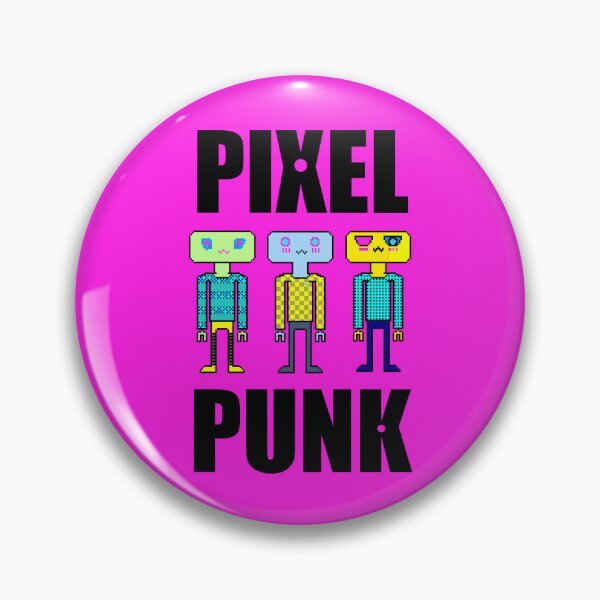Item preview, Chowlet Pixel Punk Girl Robots designed and sold by chowlet.
