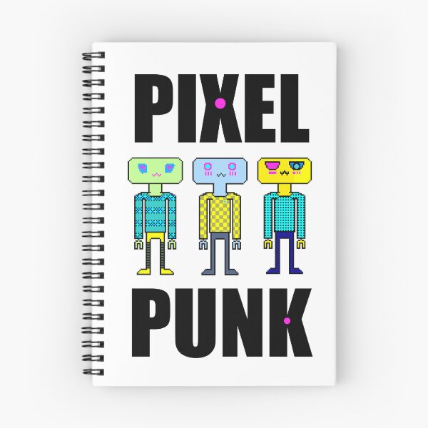Item preview, Chowlet Pixel Punk Girl Robots designed and sold by chowlet.