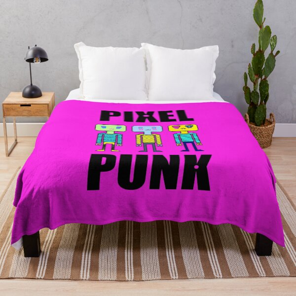 Item preview, Chowlet Pixel Punk Girl Robots designed and sold by chowlet.