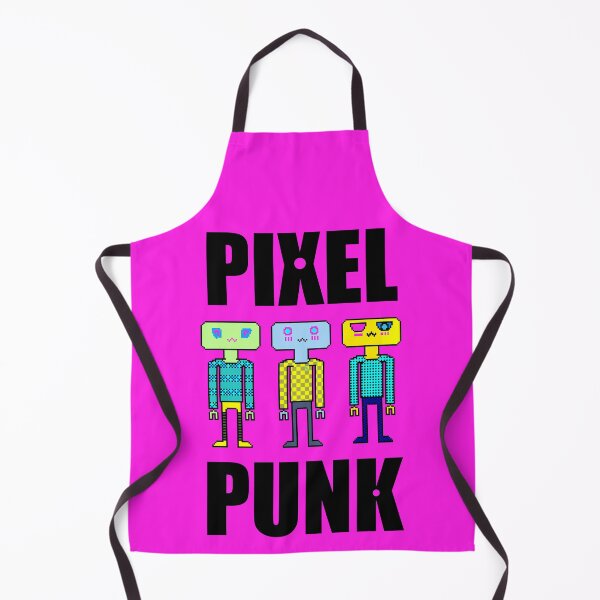 Item preview, Chowlet Pixel Punk Girl Robots designed and sold by chowlet.