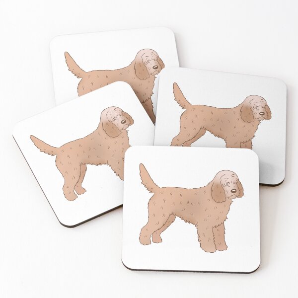 Item preview, Cute Otterhound dog art designed and sold by Yaragold.