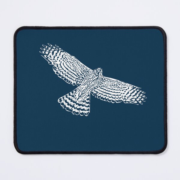 Item preview, American Northern Goshawk Flying White Design  designed and sold by designsasstultd.