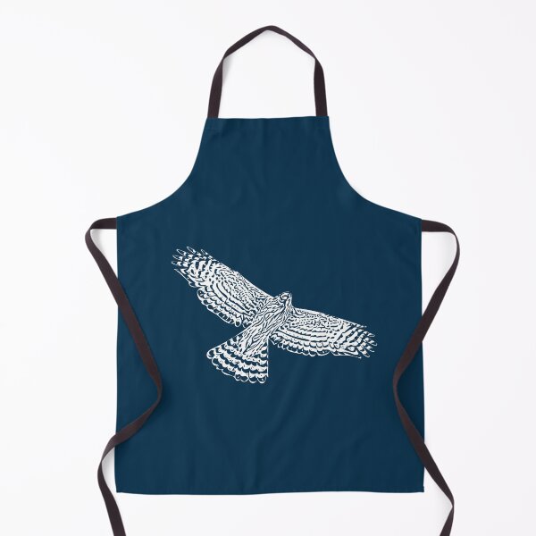 Item preview, American Northern Goshawk Flying White Design  designed and sold by designsasstultd.