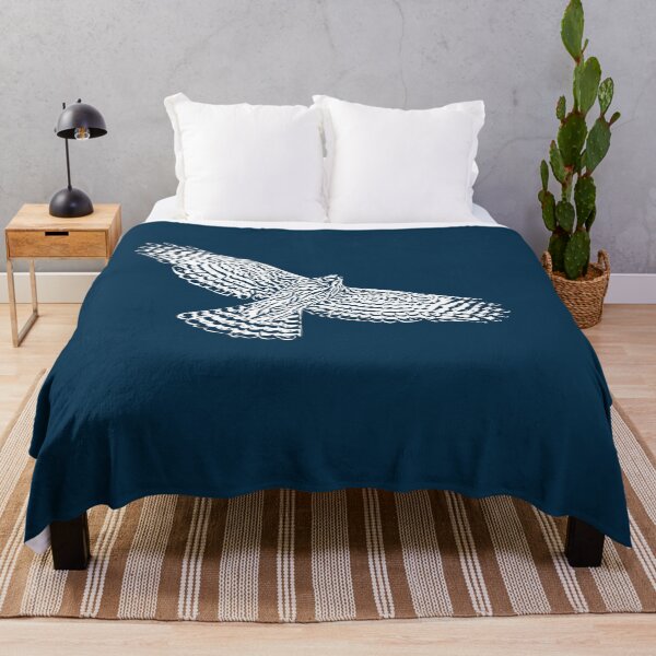 Item preview, American Northern Goshawk Flying White Design  designed and sold by designsasstultd.