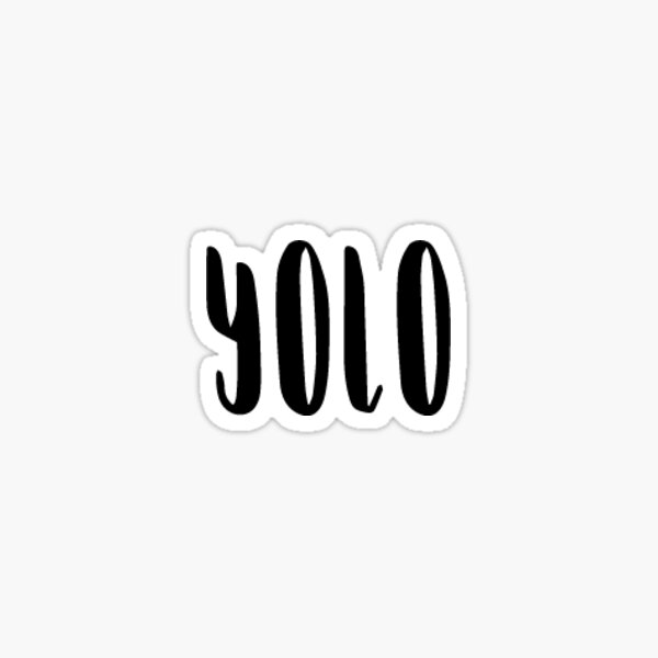 Yolo Sticker