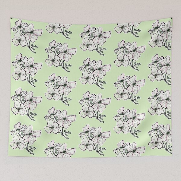 Item preview, Dogwood Flowers designed and sold by Art by Jessica Beroldi.