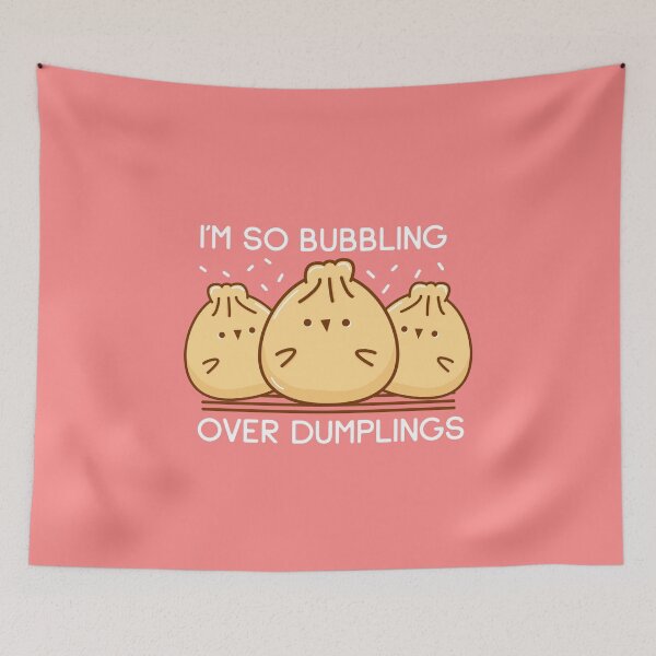 Item preview, Dumplings Cute adorable kawaii art for dumpling lover designed and sold by spaceopy.
