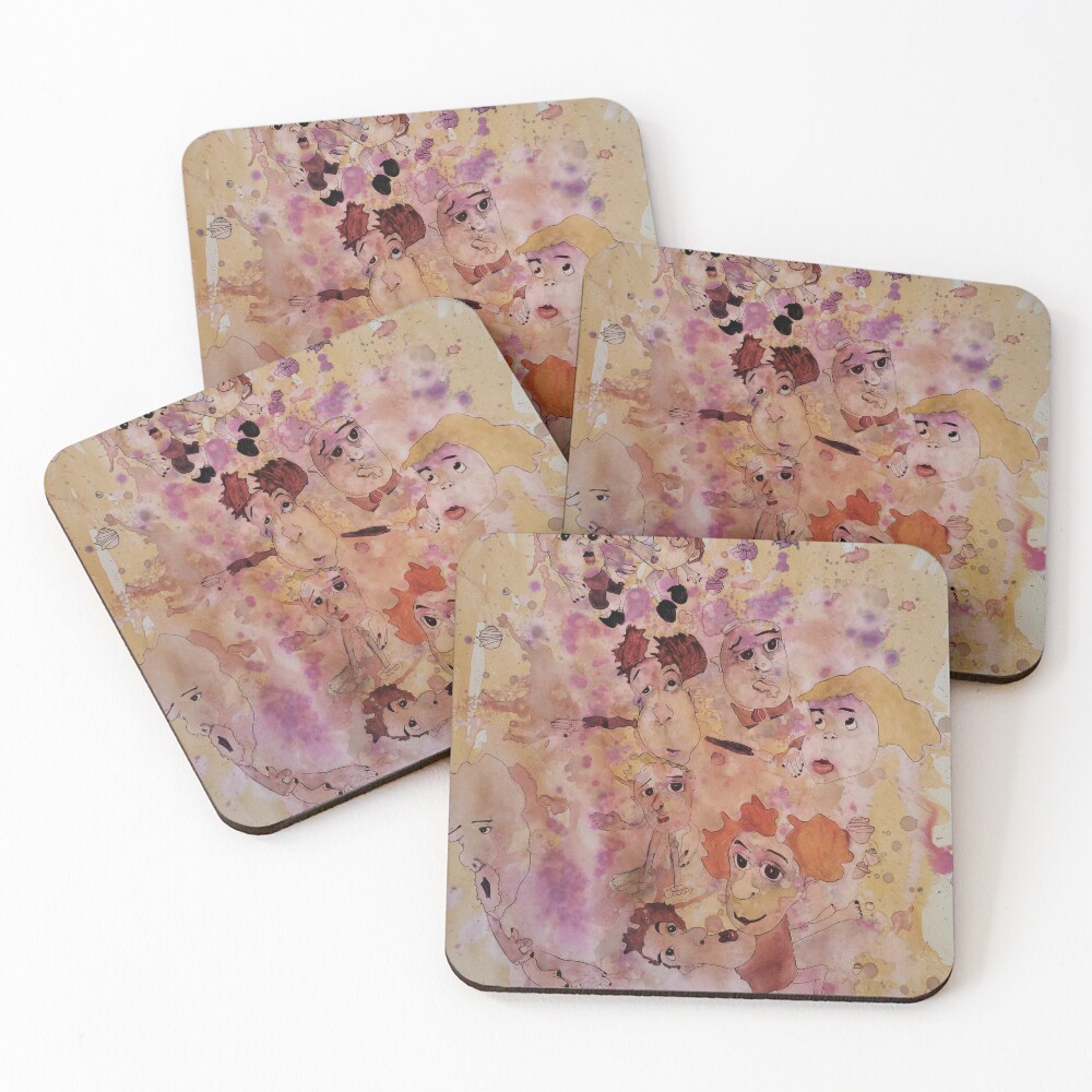 Item preview, Coasters (Set of 4) designed and sold by Rorschach68.