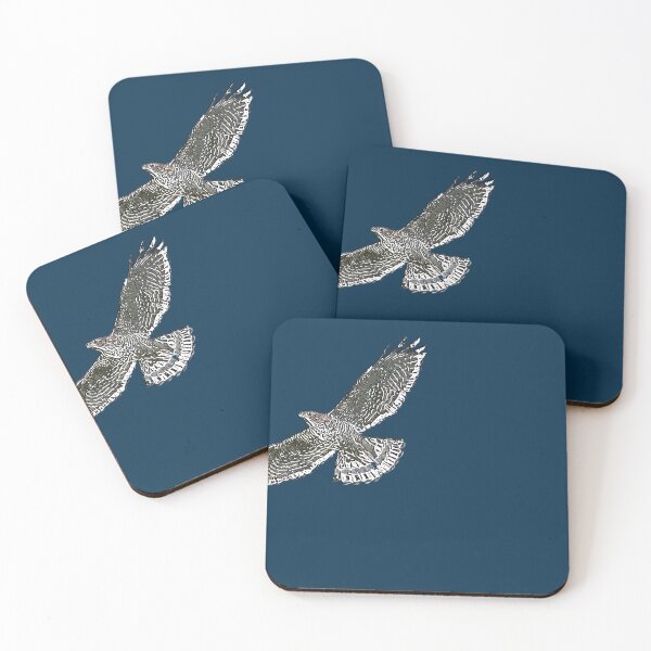 Item preview, Broad Winged Hawk White Alternate Design  designed and sold by designsasstultd.