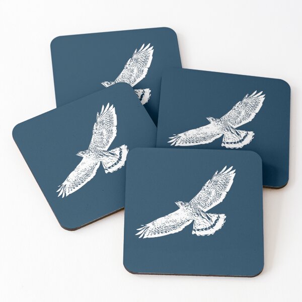 Item preview, Broad Winged Hawk White Design  designed and sold by designsasstultd.