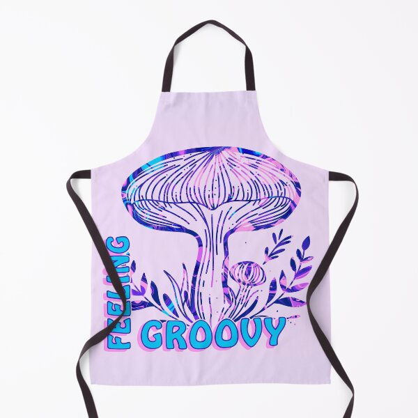 Item preview, “Feeling Groovy” Purple and Blue Psychedelic Mushroom designed and sold by MptR.