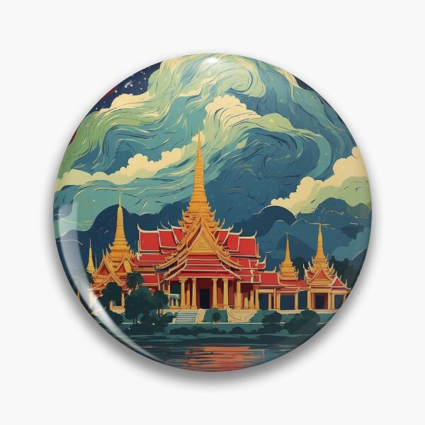 Item preview, Nong Khai Thailand Vintage Tourism  designed and sold by TravelersGems.