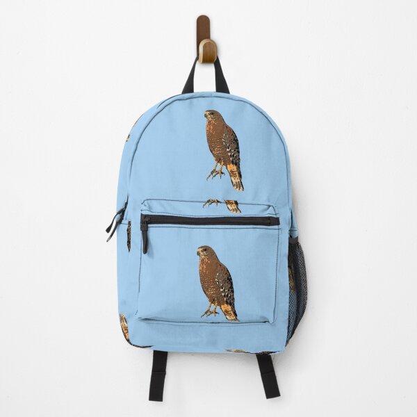 Item preview, Red Shouldered Hawk Perched Color Design  designed and sold by designsasstultd.